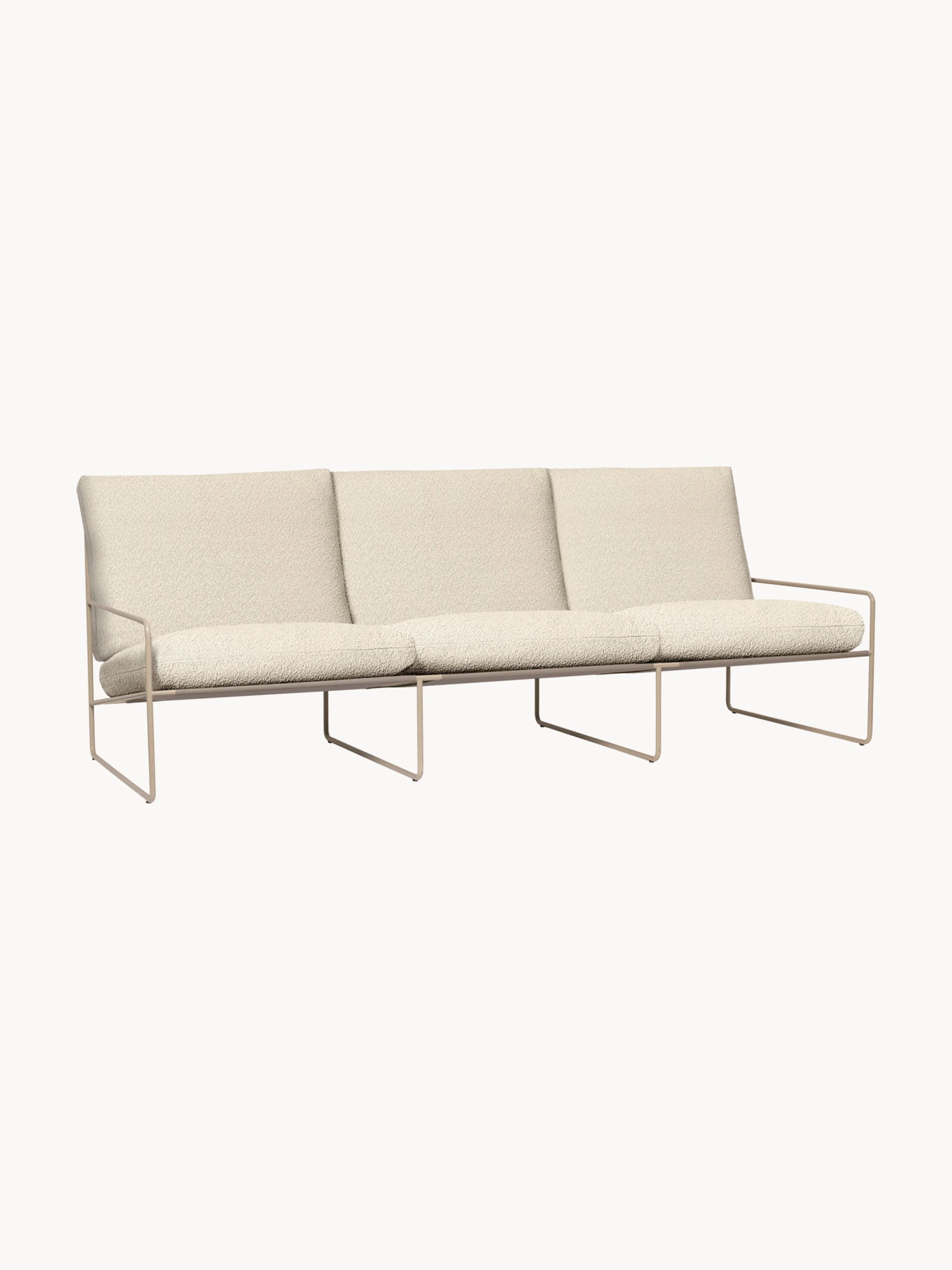 Bouclé Gartensofa Desert (3-Sitzer)
