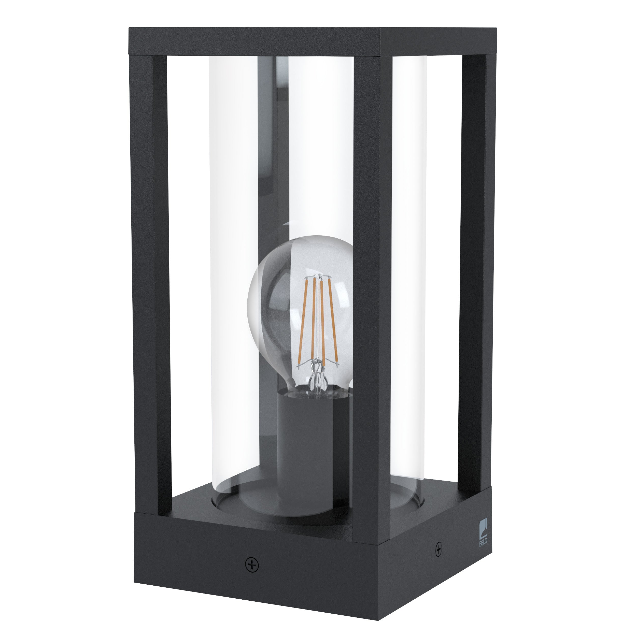 EGLO sokkellamp buiten Cascinetta - e27 - 30,5 cm - zwart