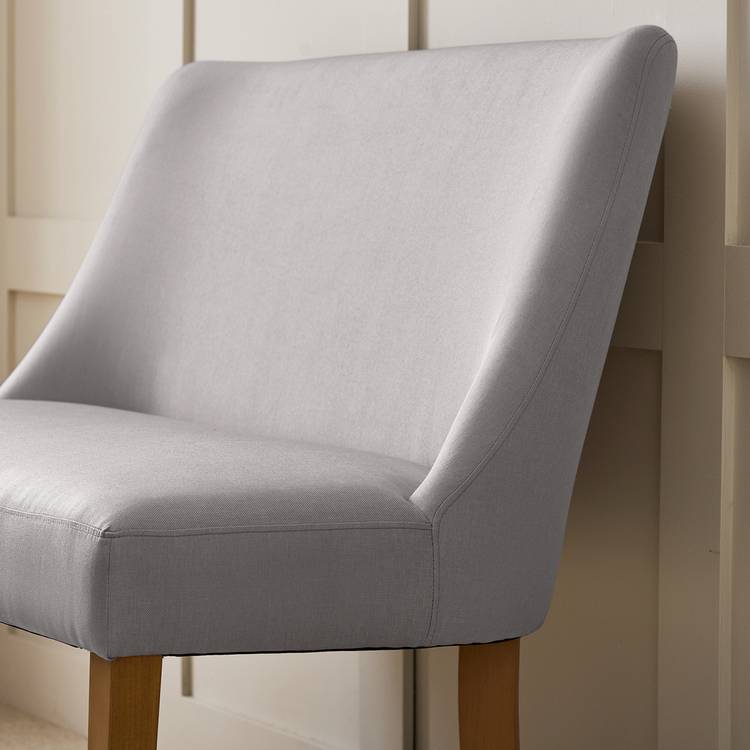 Habitat Alec Fabric Dining Bench -?Grey