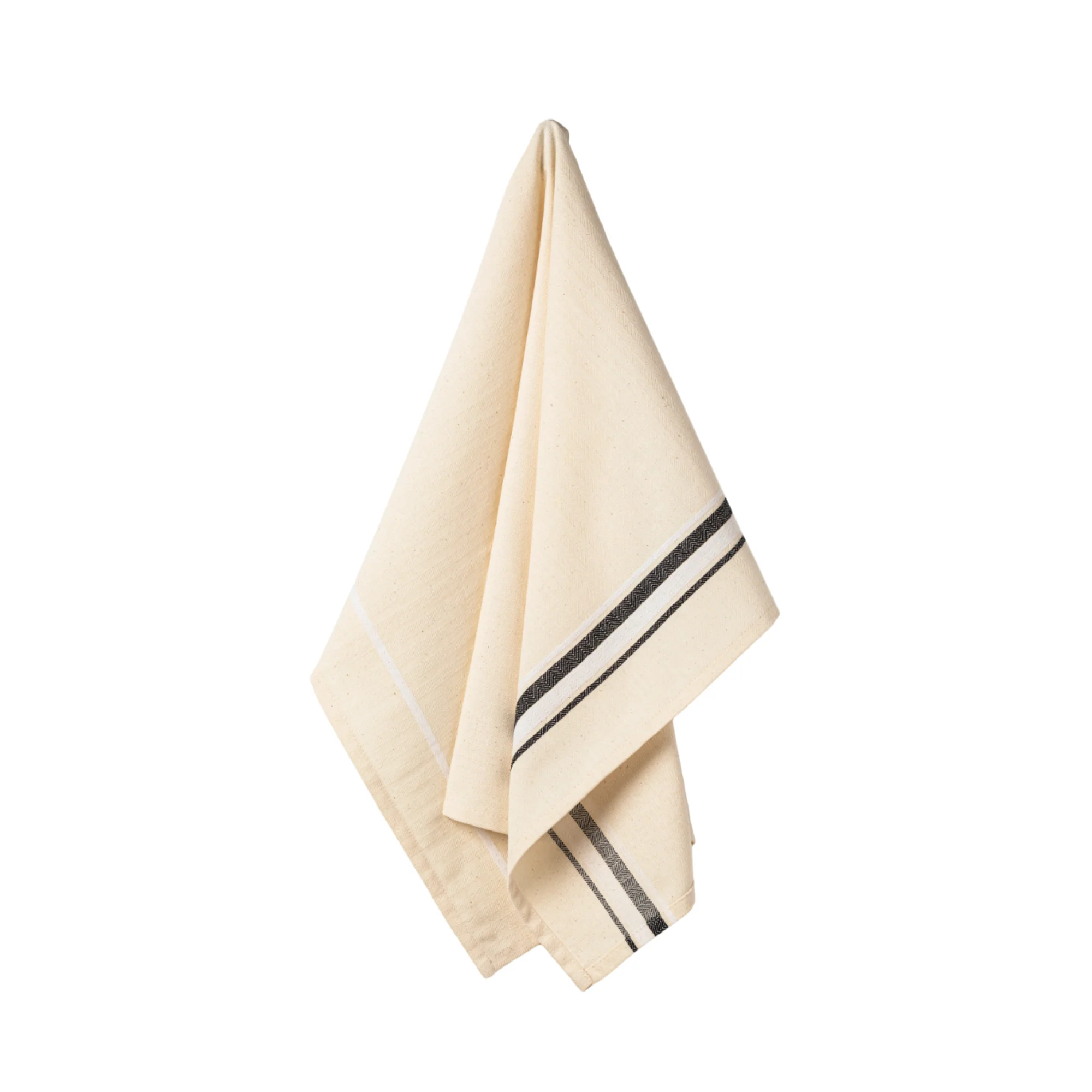 Set 2 Kitchen Towels 100% Cotton French Stripes, Casafina by COSTA NOVA