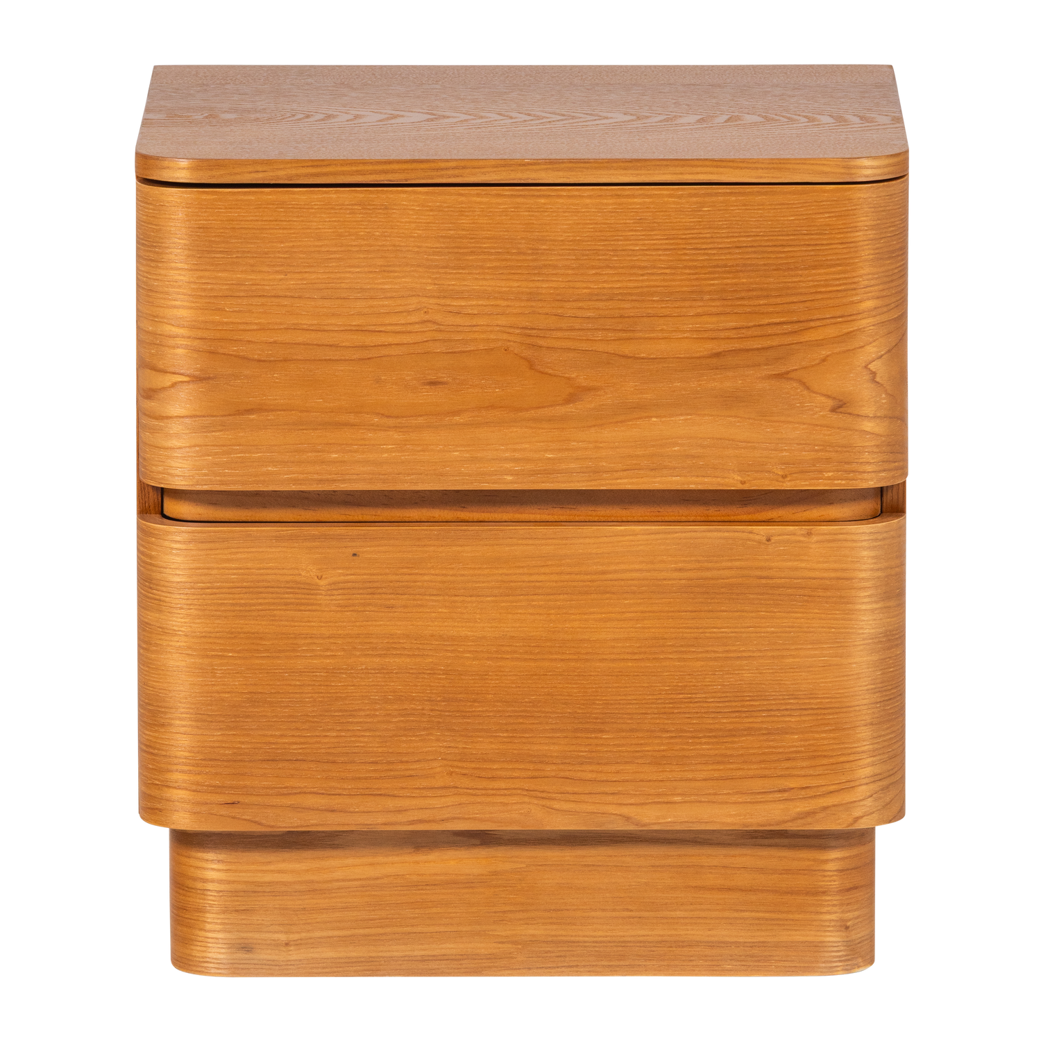 WOOOD nachtkastje met lades Fejo - MDF - Bruin - 43x40x34