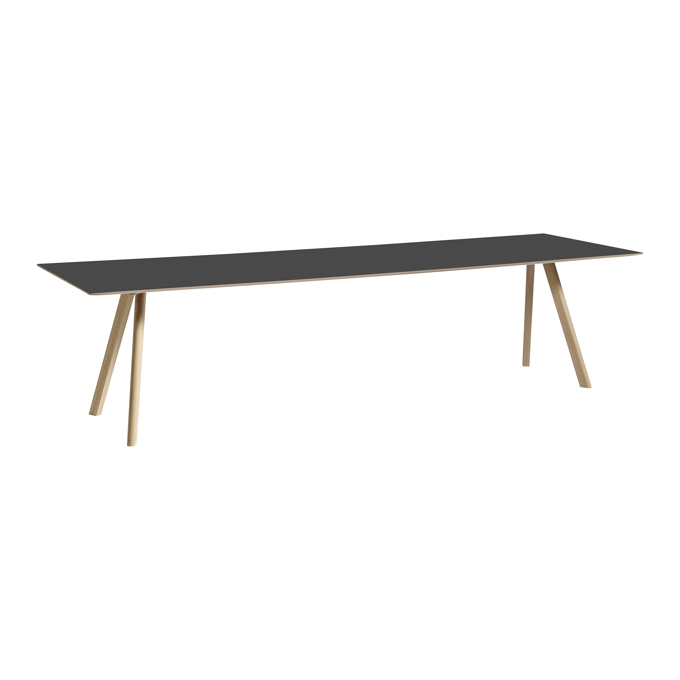 HAY CPH30 2.0 Eettafel - Eikenhout frame Black linoleum