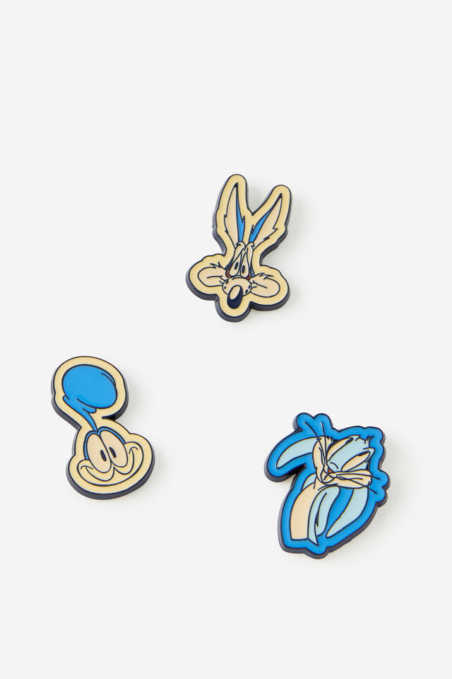 Looney Tunes Enamel Sticker 3pk
