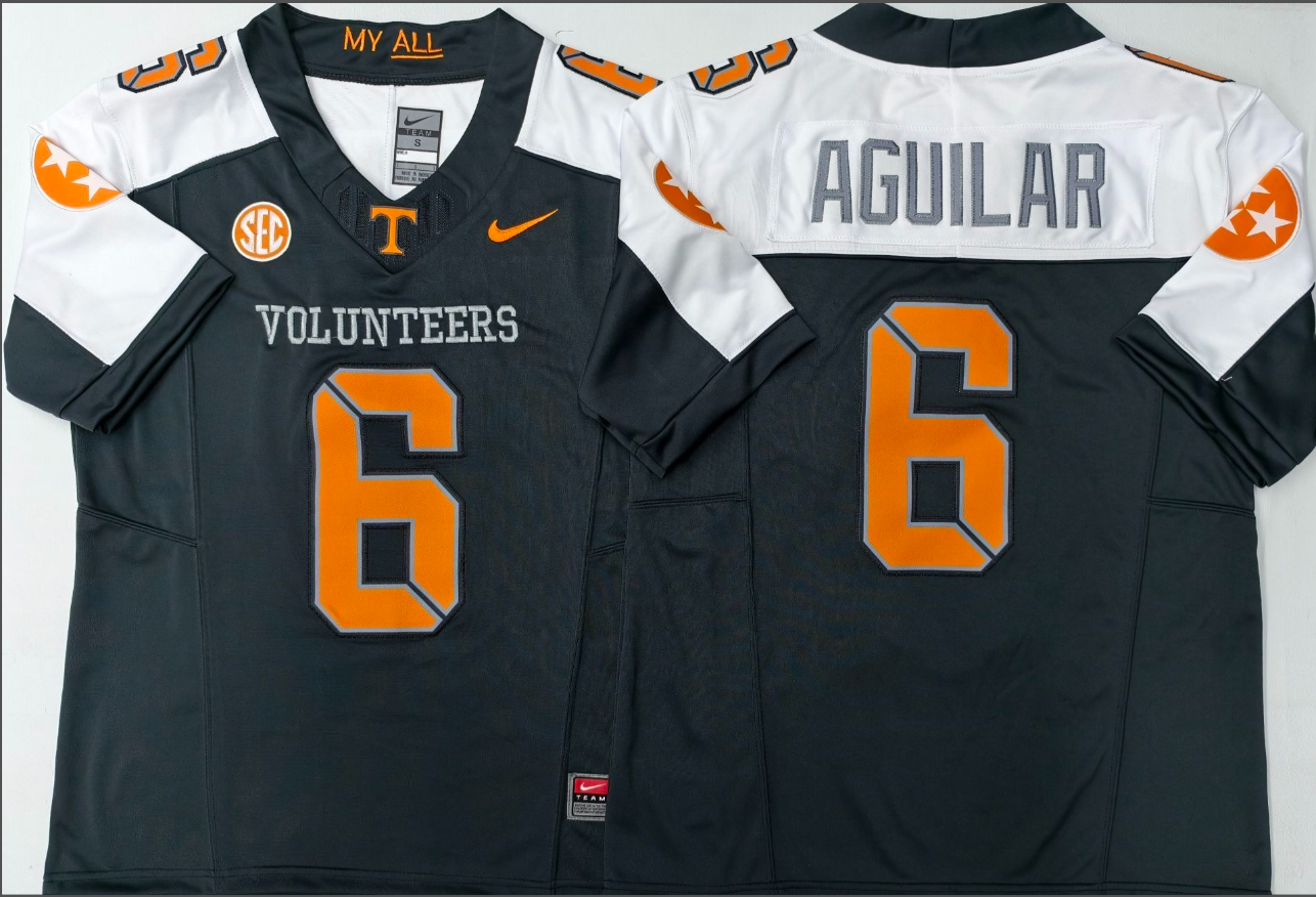 Andres Aguilar NCAA Tennessee Volunteers Nike Vapor Limited Jersey