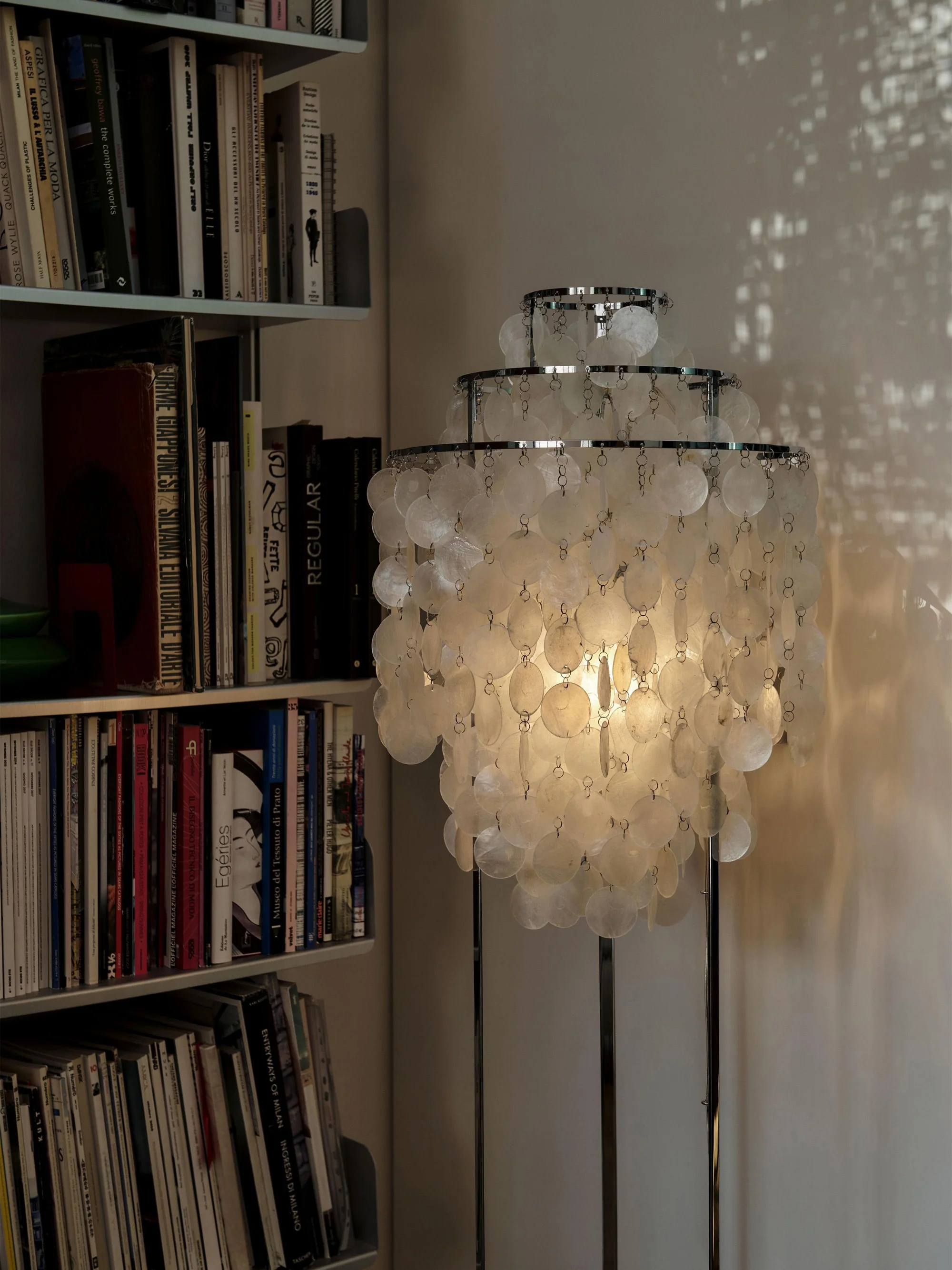 Kleine Stehlampe Fun 1STM, Design Verner Panton