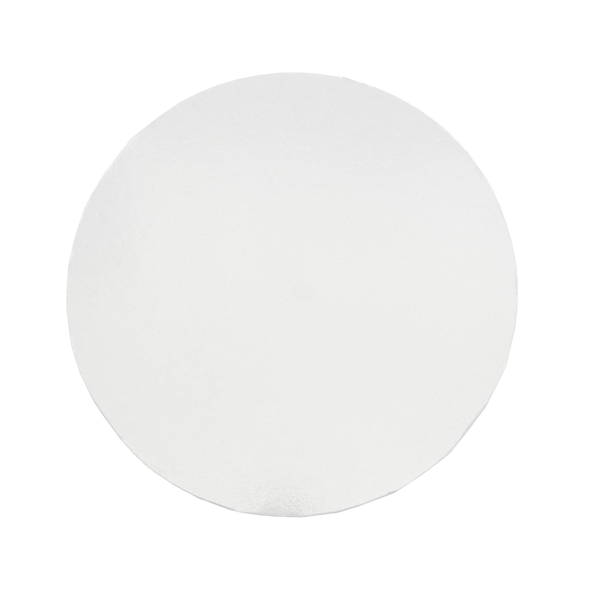 White Round Double Thick Card Cake Board 10 Inches