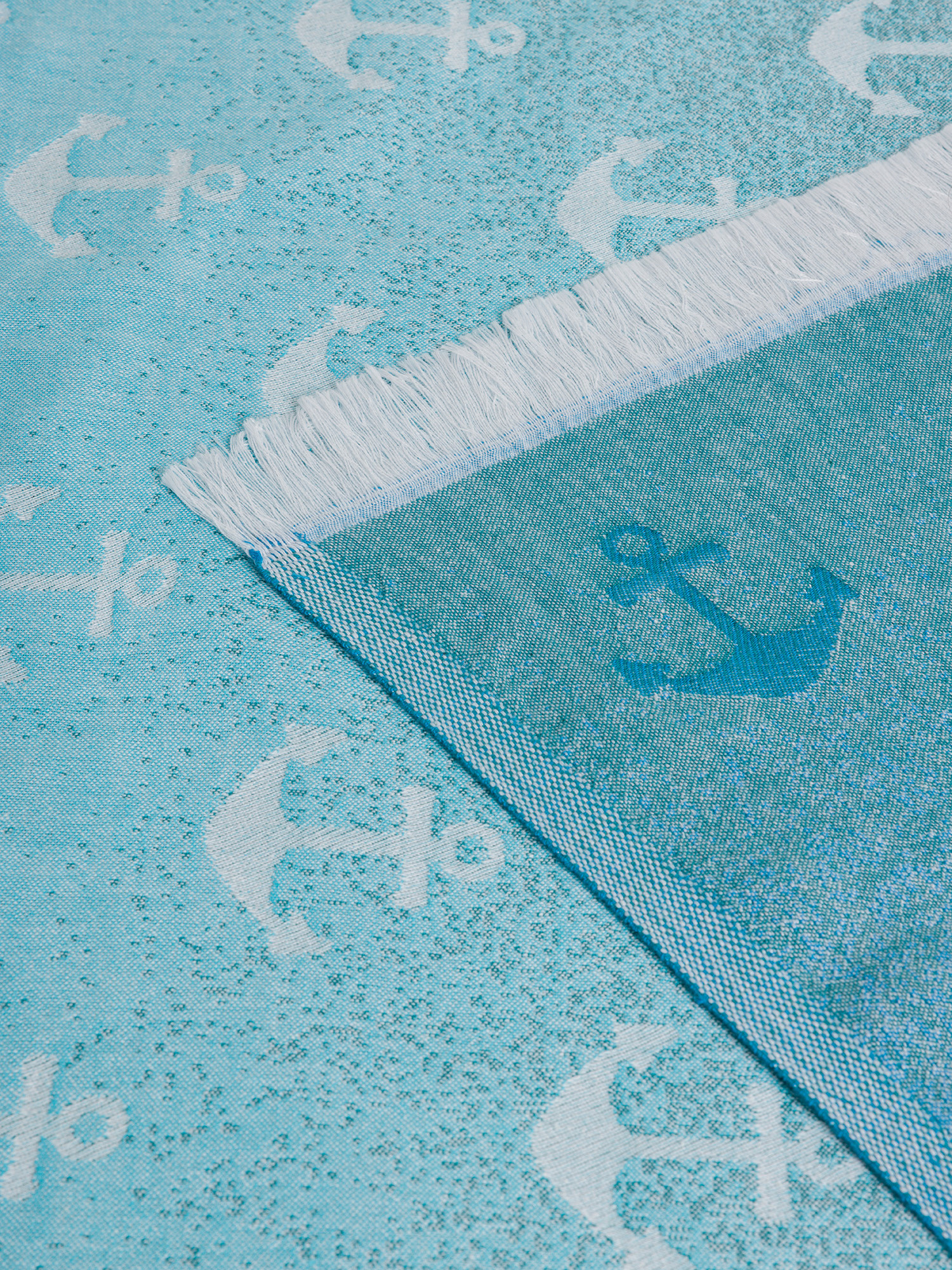 Telo mare hammam con frange