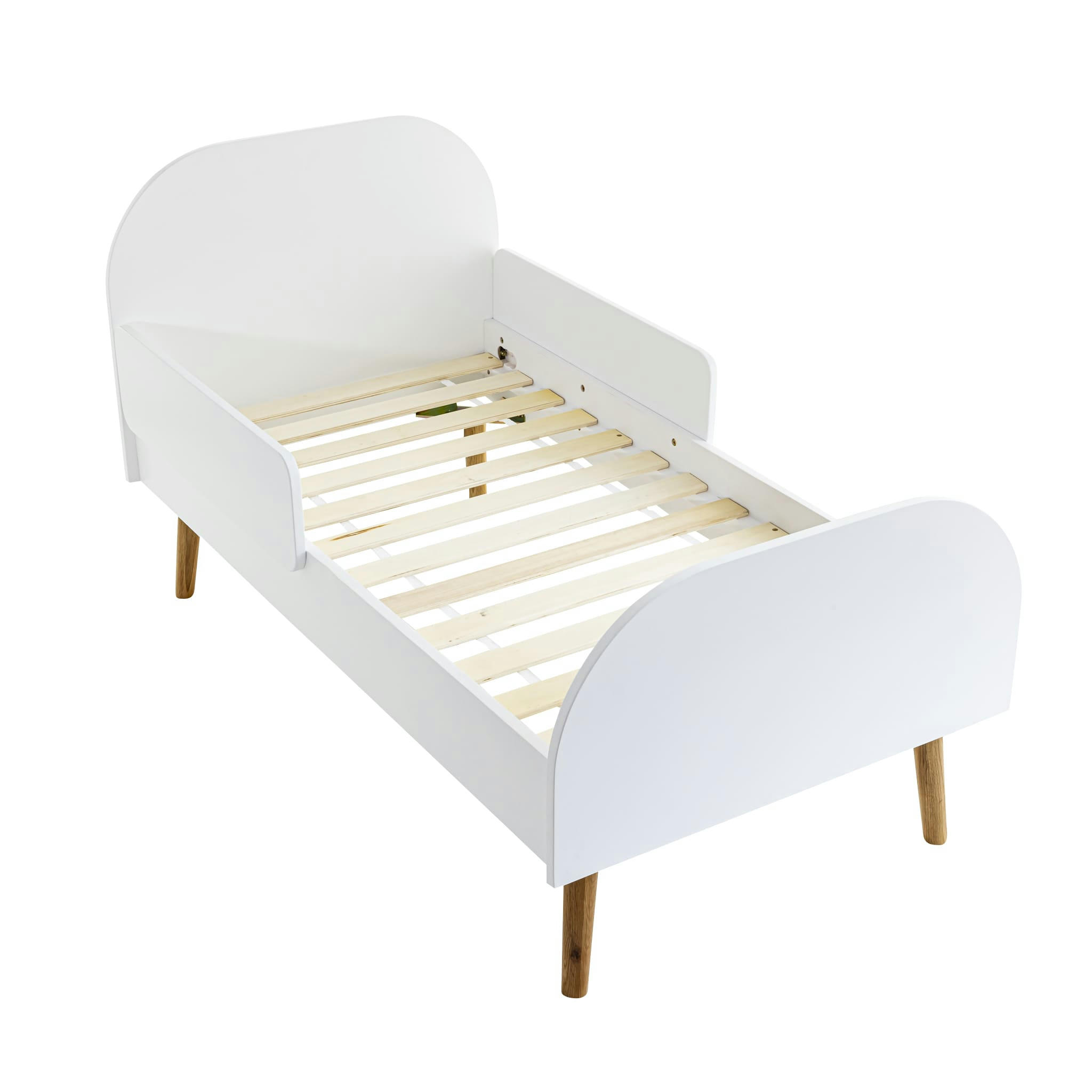 - Lit enfant blanc style scandinave 140x80