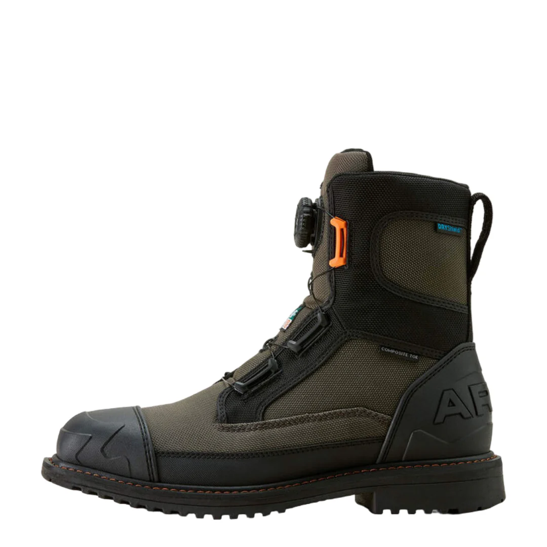 Рабочие мужские водонепроницаемые ботинки Ariat Work RigTEK Wildcat BOA 8 CSA