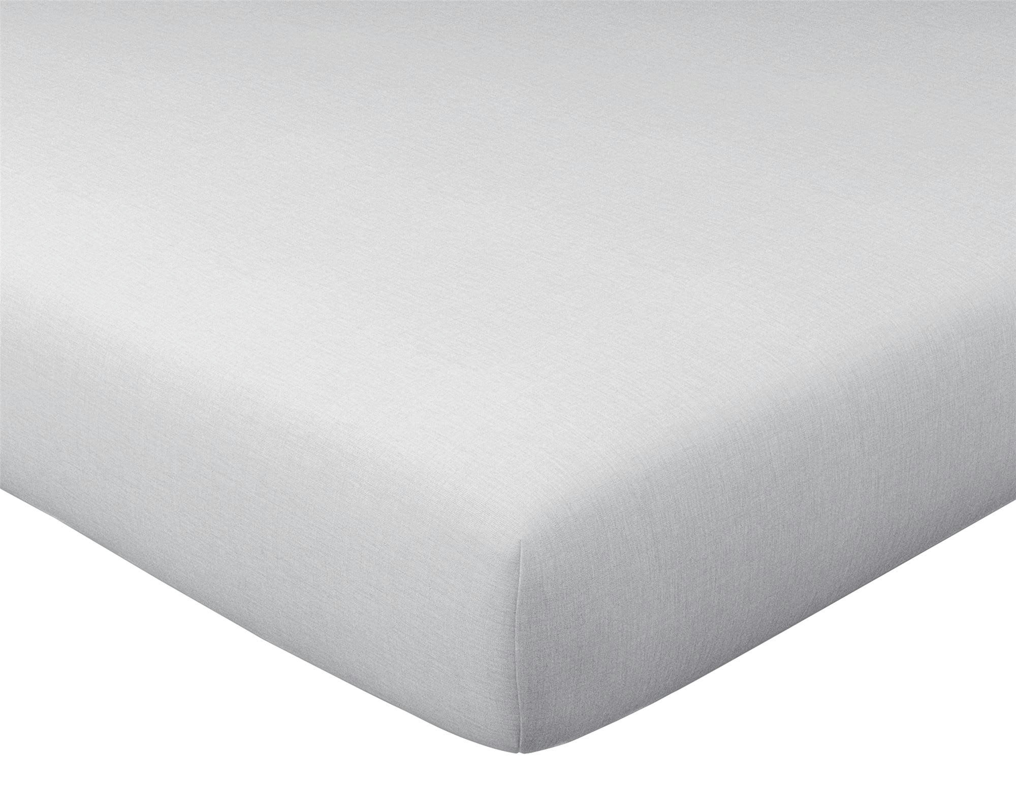 GAMME UNIE LIN PRÉLAVÉ - Housse de couette 140x200 gris en lin