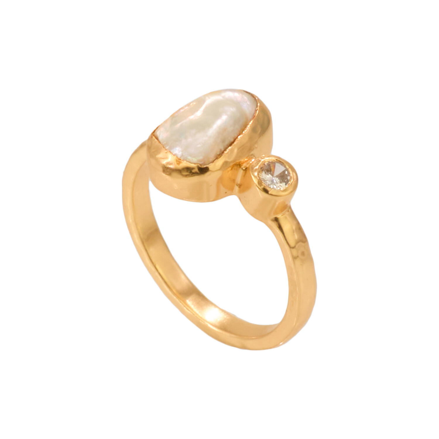 Neptune's Eye Ring, forgyldt