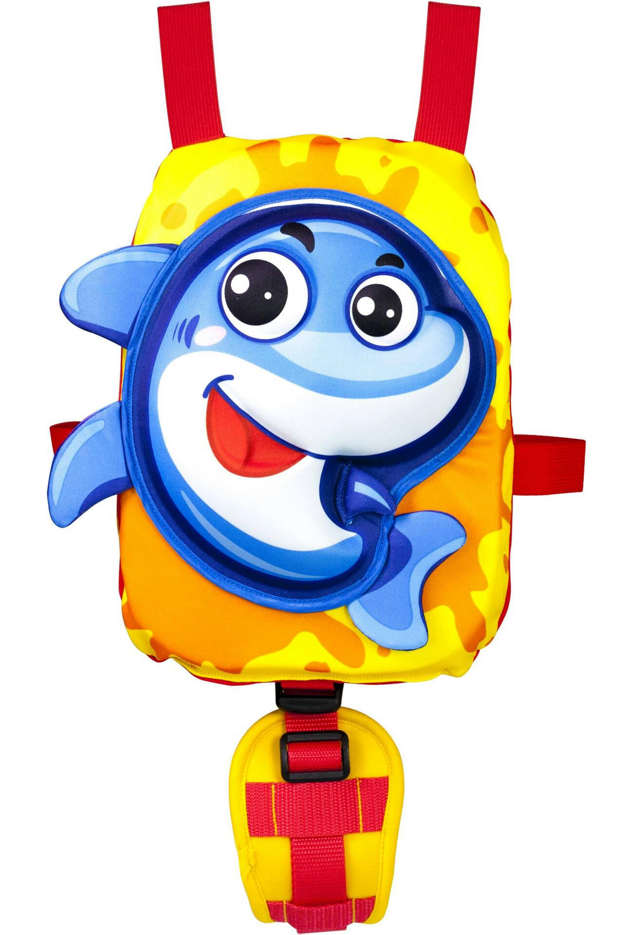Narly Noggins Floating Trainer UV-Protected Kids' Swim Vest, Assorted Designs, Ages 4-6
