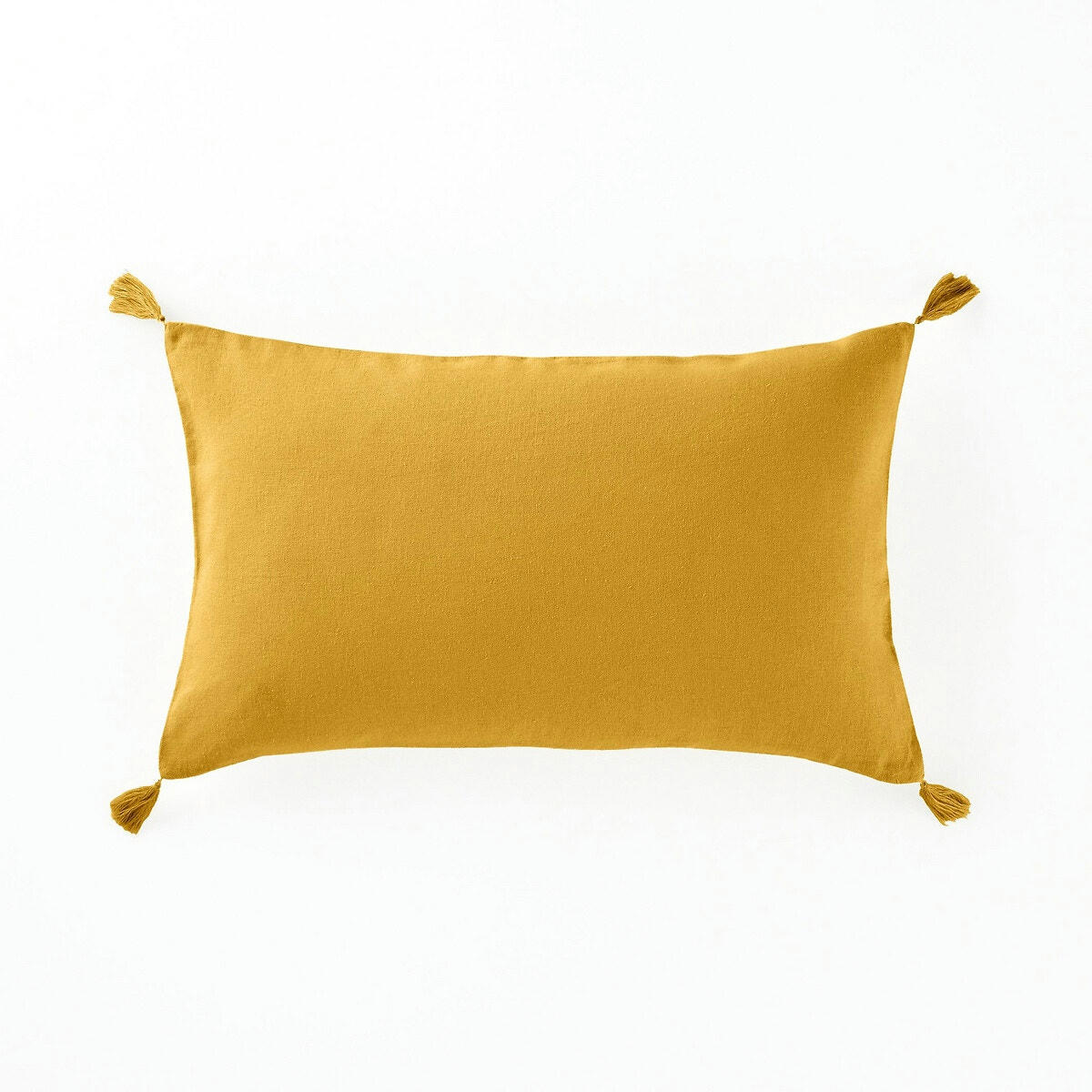 Housse de coussin lin et viscose ODORIE