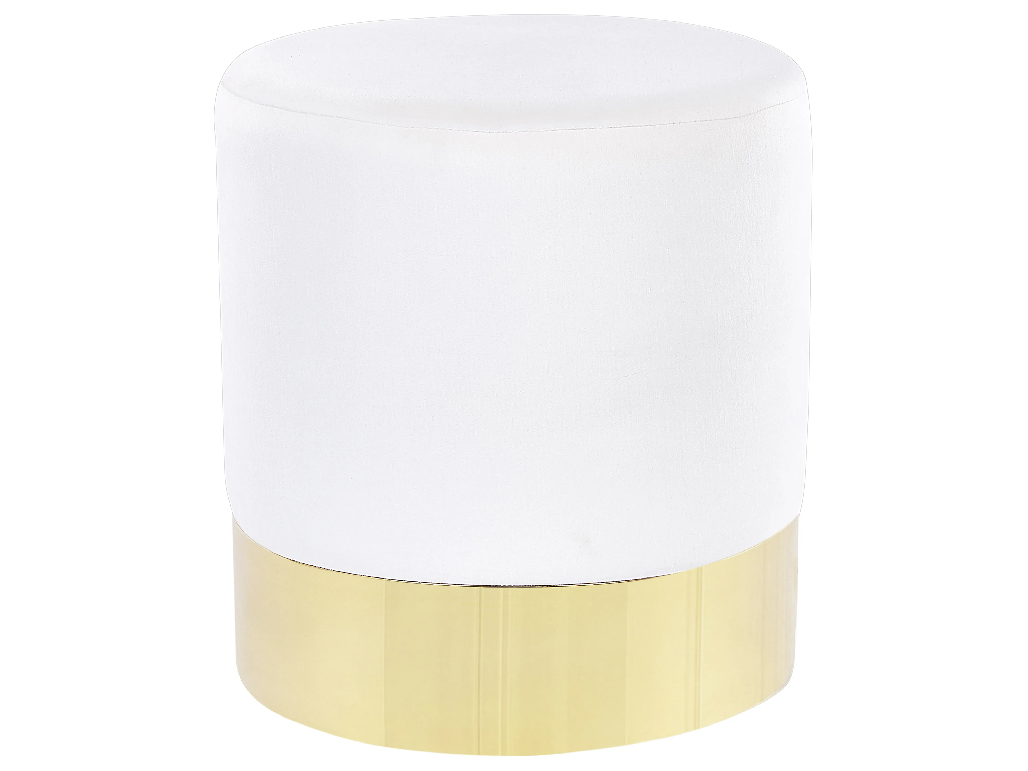 Pouffe SOPHIA Velvet White