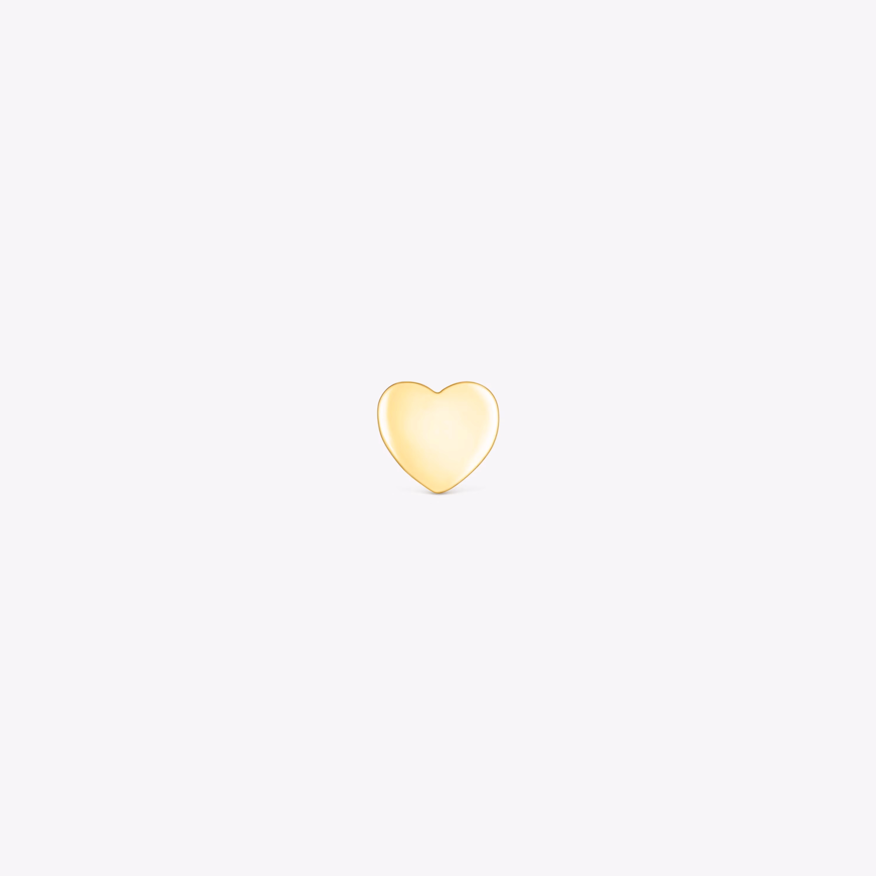 Piercing de oreja de oro con corazón TOUS Piercing