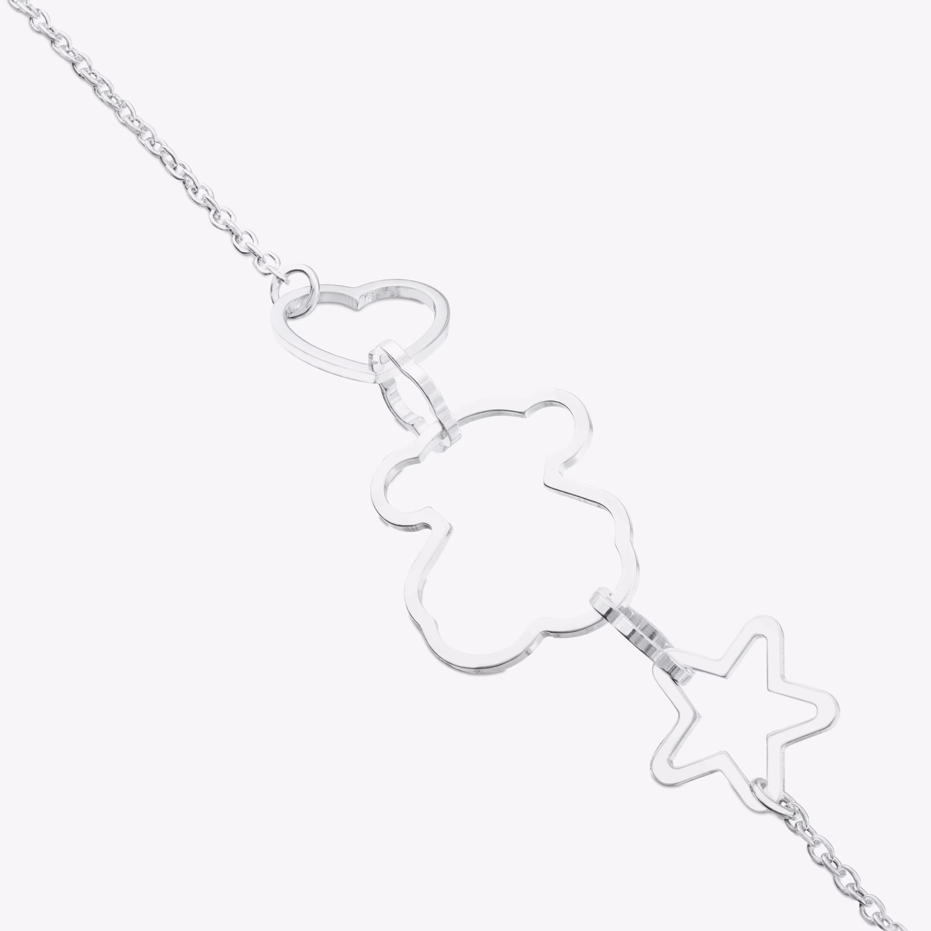 Pulsera de plata New Silueta