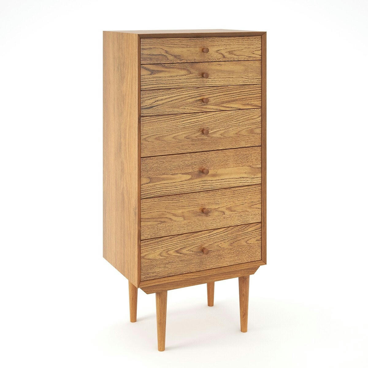 Semainier vintage, 7 tiroirs, Quilda