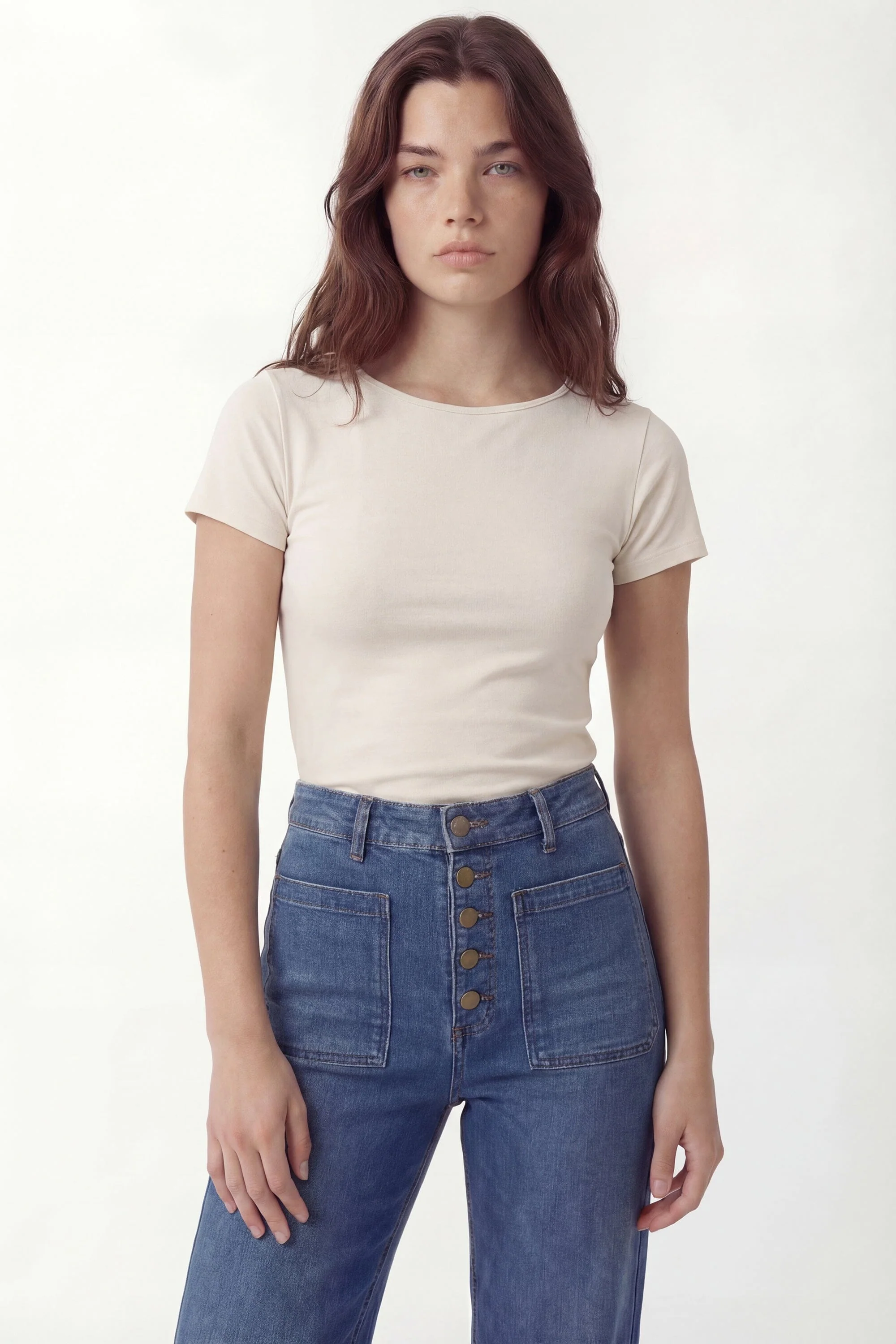 TEE SHIRT - CAPRICE - ECRU