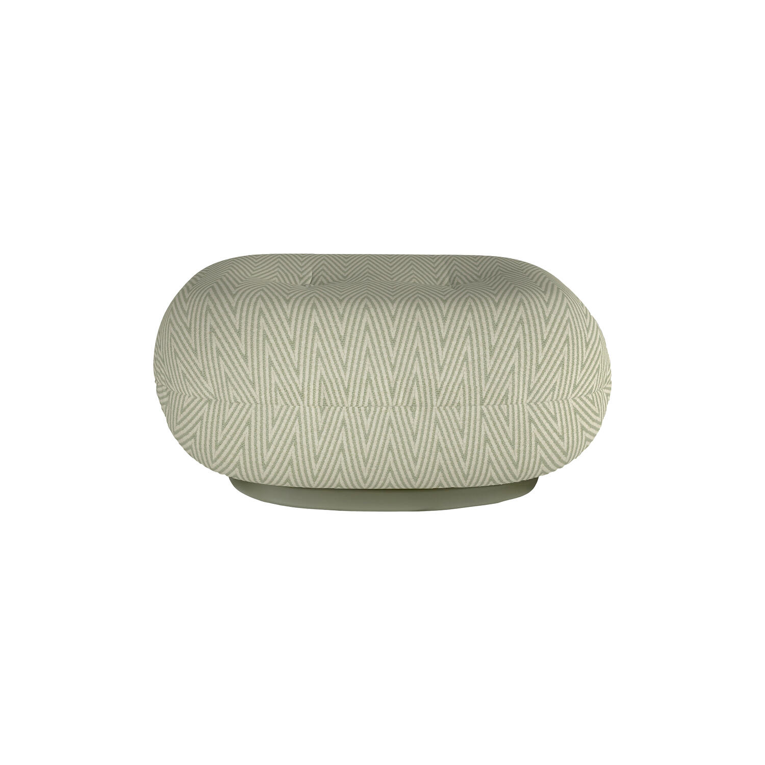 Pacha Outdoor Ottoman, Chevron 008
