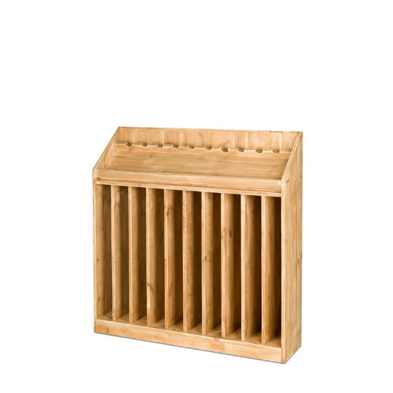 - Présentoir à vin Capacité 120 bouteilles bois massif