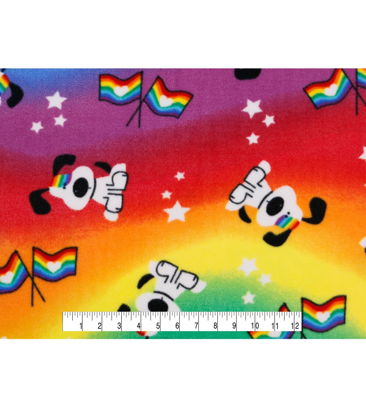 Pride Dogs Anti Pill Fleece Fabric