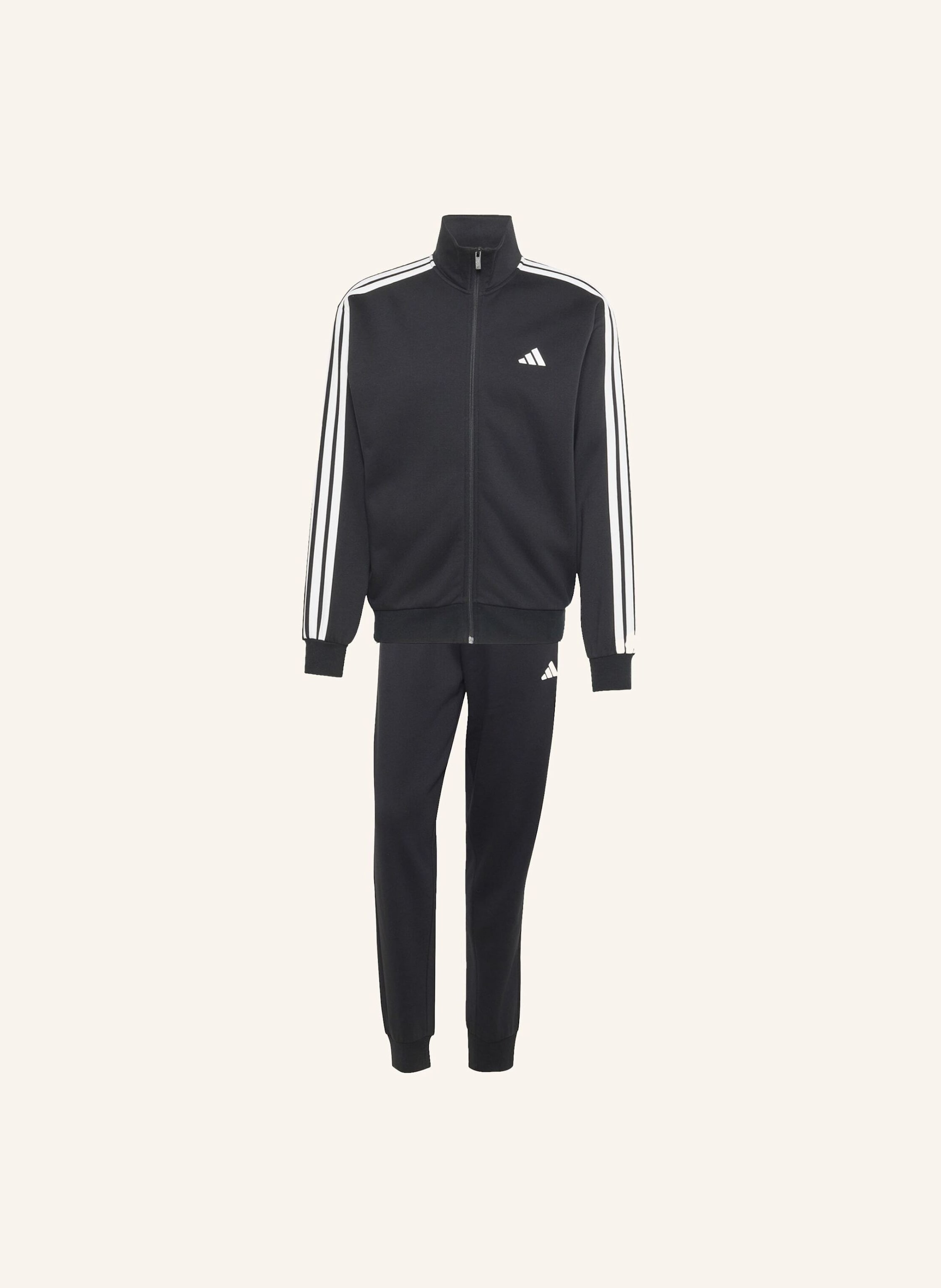 adidas 3-STREIFEN FLEECE TRAININGSANZUG