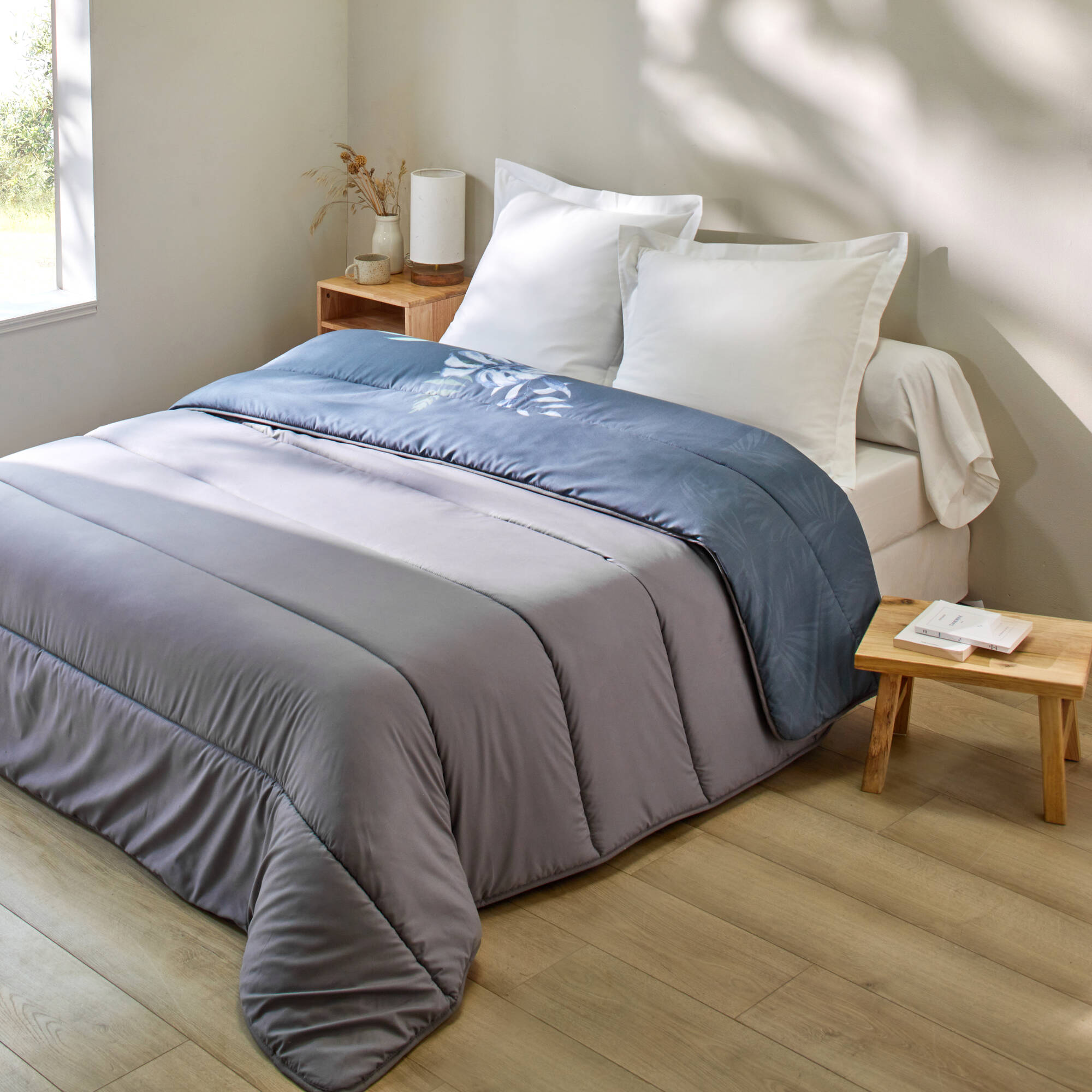 Couette microfibre imprimée Savana 400g/m2