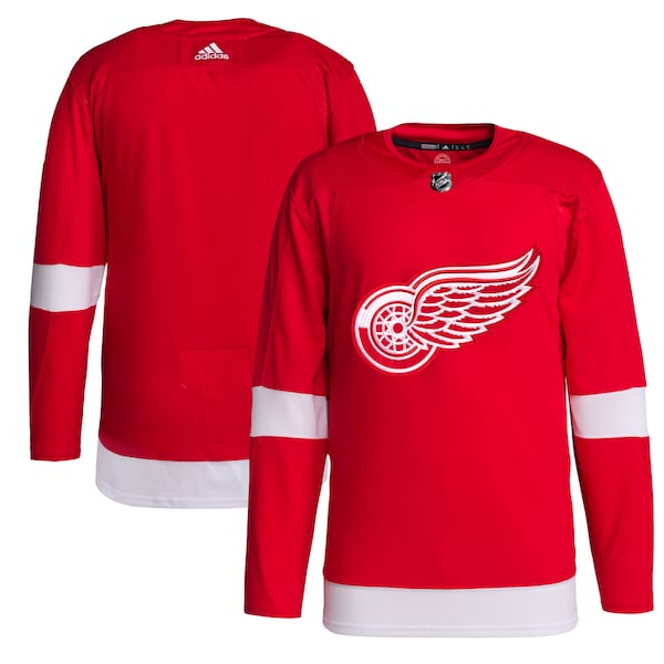 Detroit Red Wings adidas Home Primegreen Authentic Jersey - Red