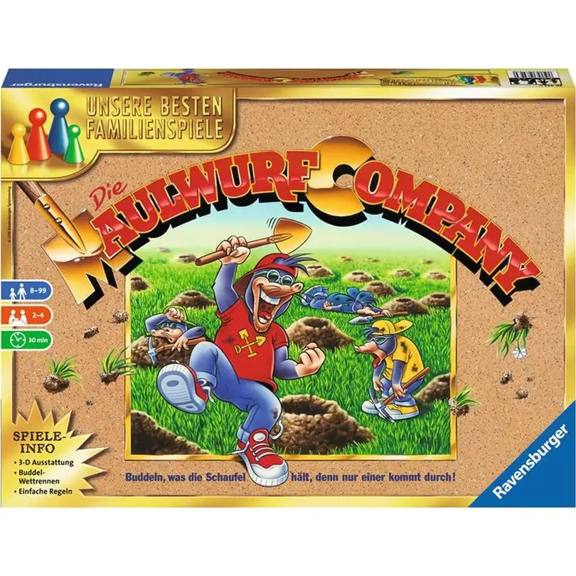 Familienspiel Die Maulwurf Company