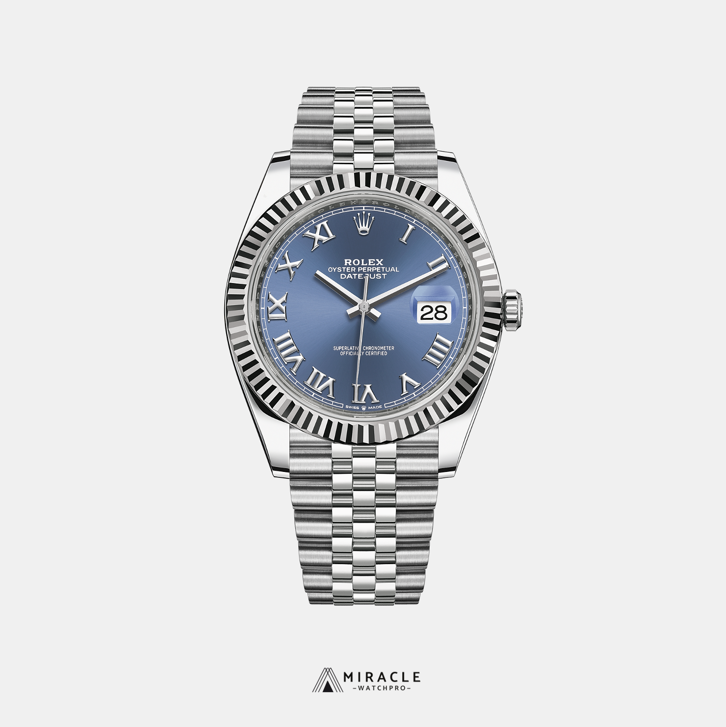 ROLEX-Datejust-ref.M126334-0026-Elite Clone-41mm-Replica Watch