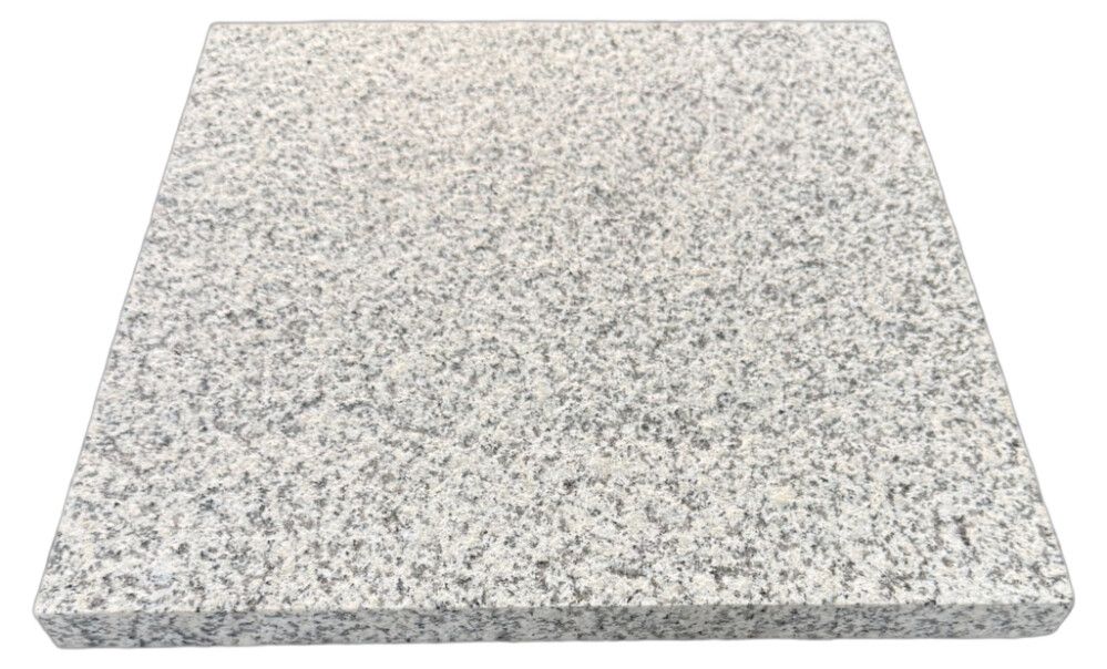 GRANITTHELLE G603 FLAMMET GRÅ 40X40X3CM