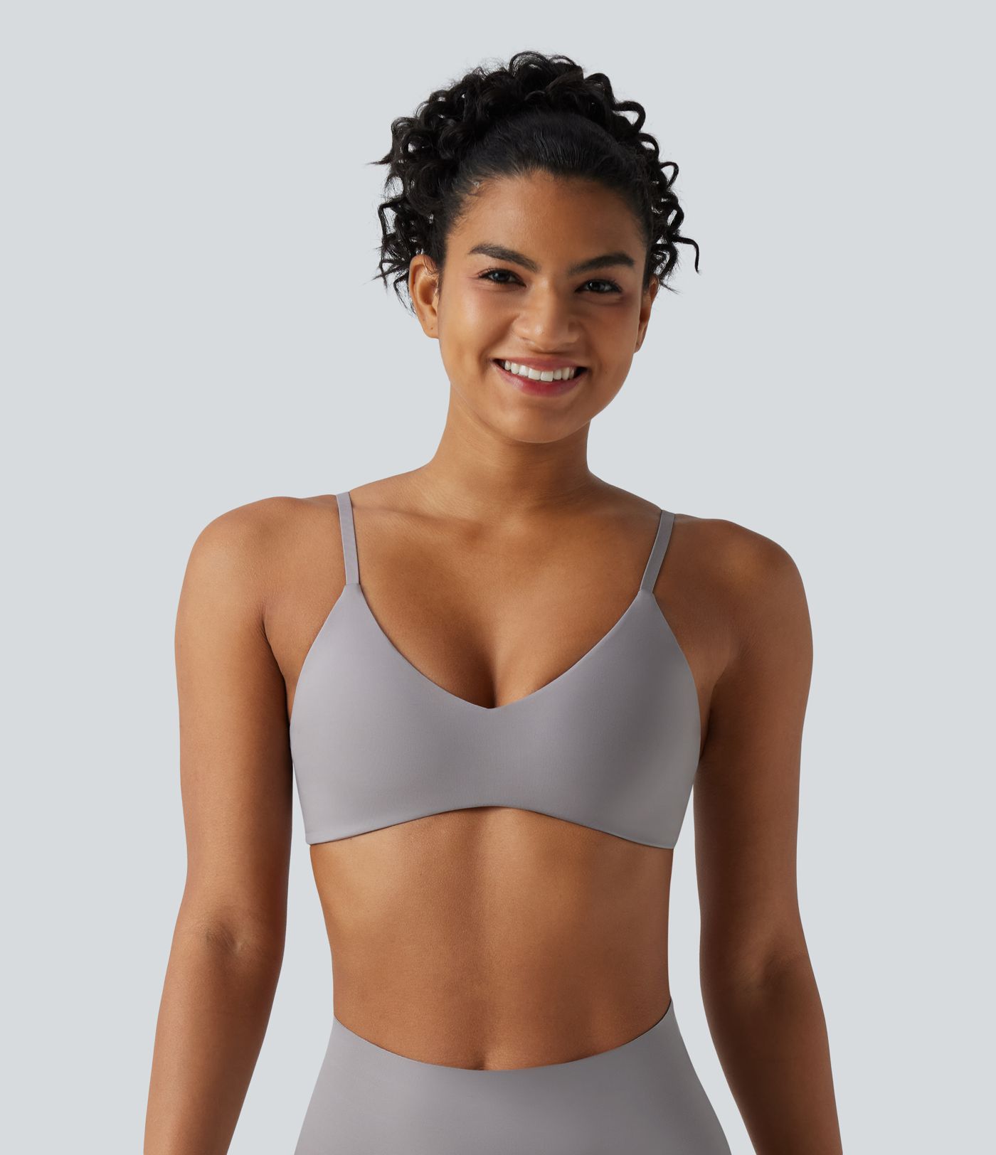 Bralette lounge à col en V