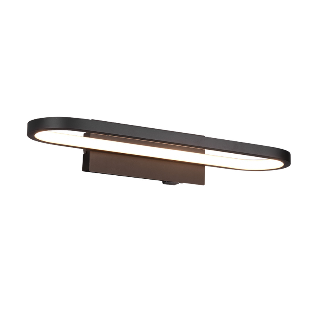 Kinkiet GIANNIczarno-biały LED 1x17W 1700lm wym:7,5x40x14,8cm IP44 Trio