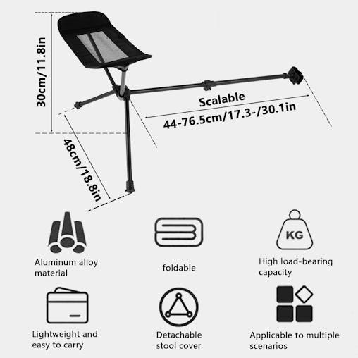 NNEOBA Travel Folding Chair Ultralight
