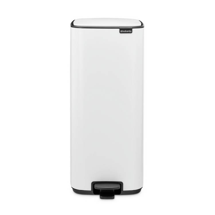 Brabantia Bo 30 Litre Pedal Bin - White