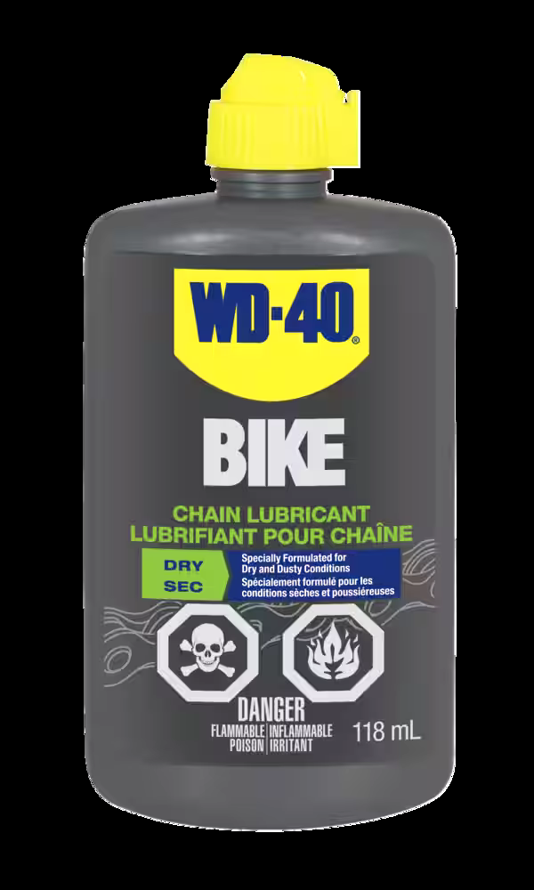 WD-40 Bike Dry Chain Lube, 118-mL