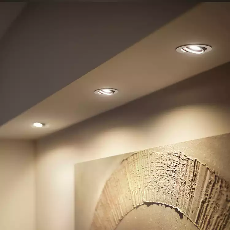 Philips Milliskin 3 Light LED Spotlight - White