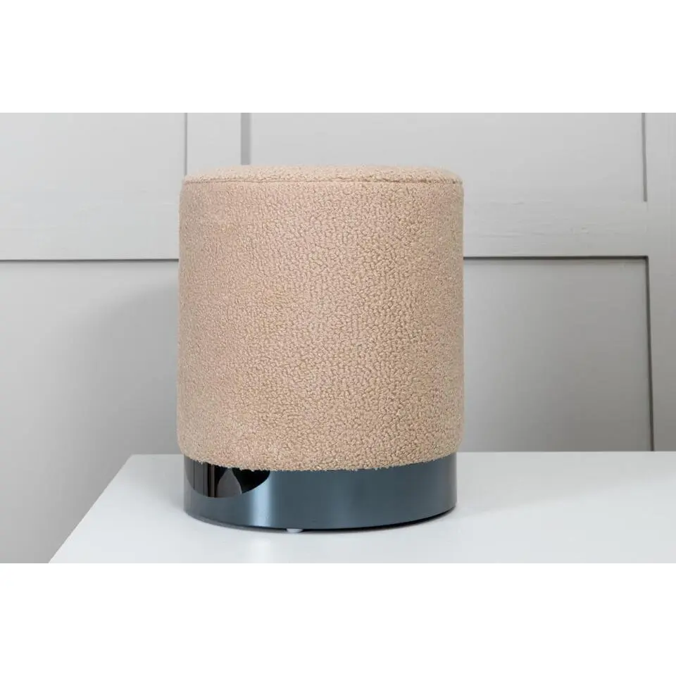 Svea - Cleo poef - teddy - beige