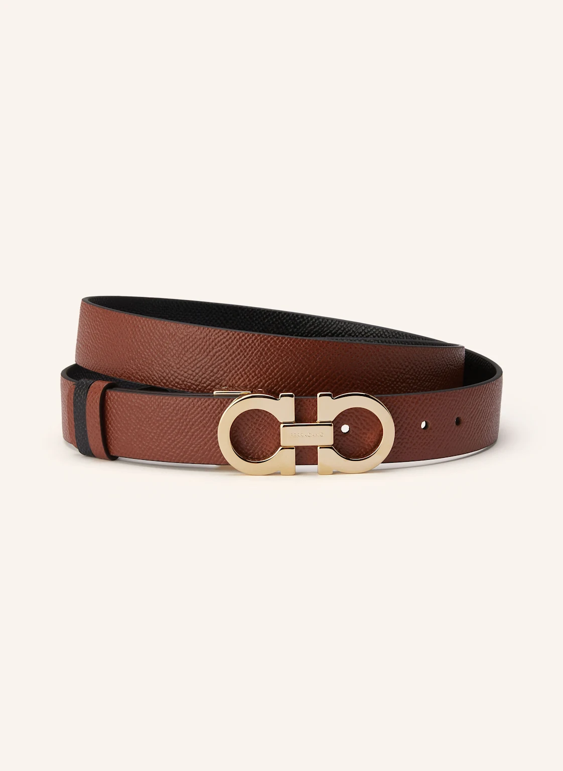 FERRAGAMO Ledergürtel DONNA zum Wenden
