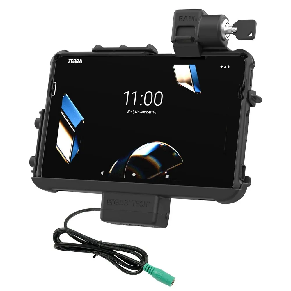 Ram Mounts Locking RAM®Thin-Dock™for Zebra ET401&ET4x 10´´