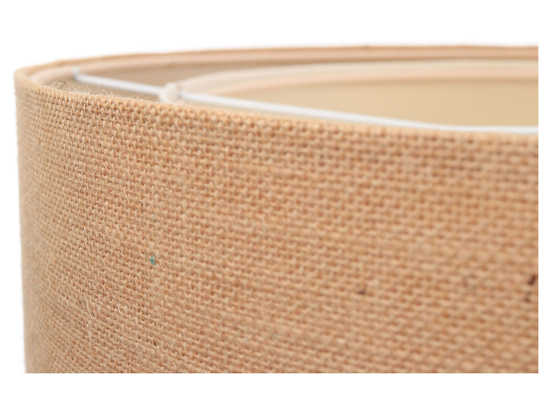 Lampa wisząca Boho 50 cm tkaninowa beżowa