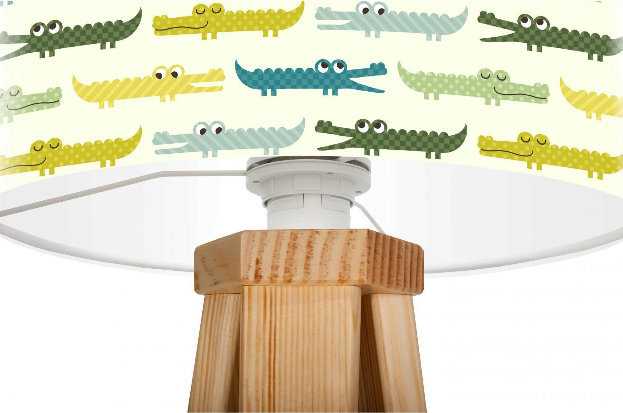 KIDS - Lampe de chevet enfant Bois Multicolore 30x30x45 cm