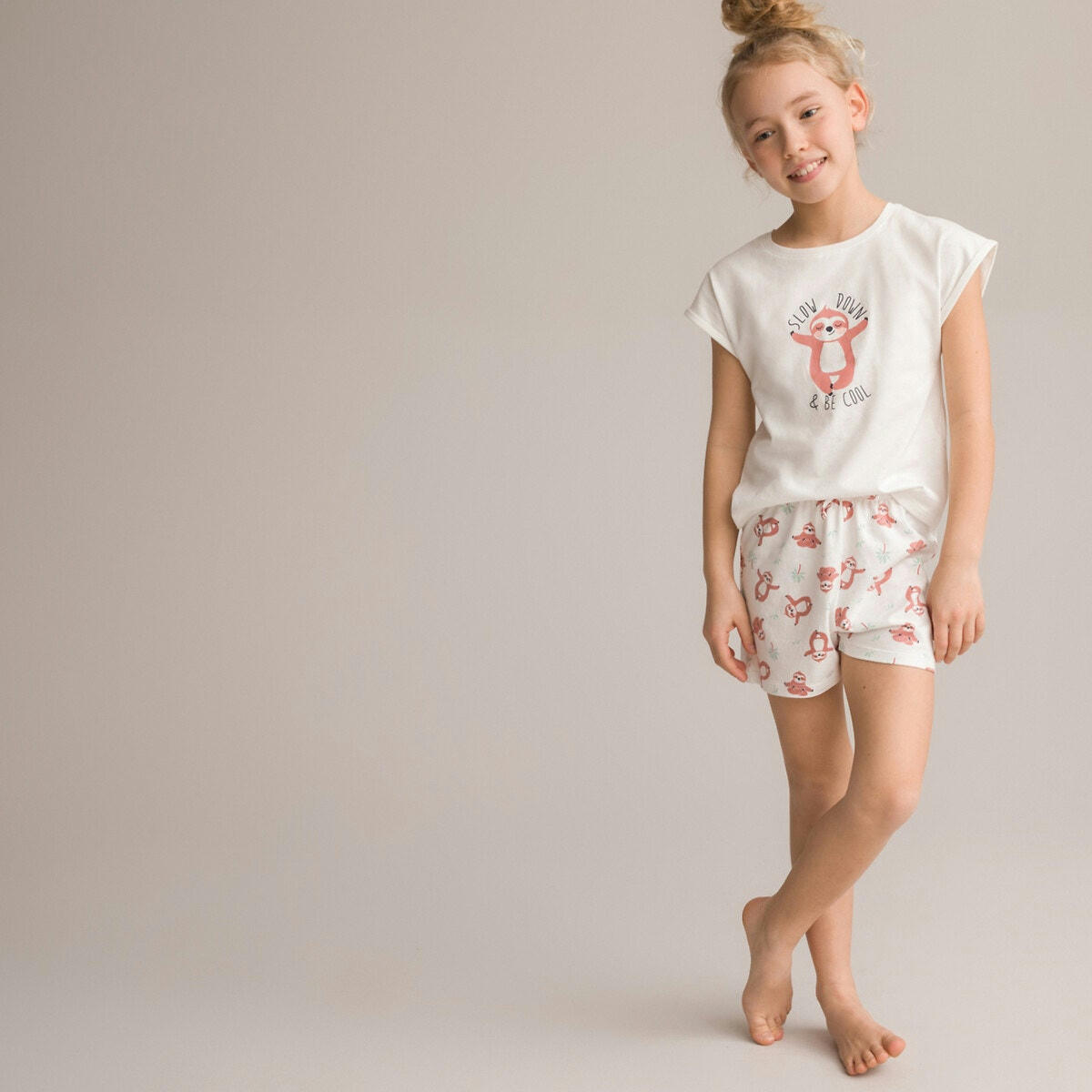 Pyjashort, motif paresseux