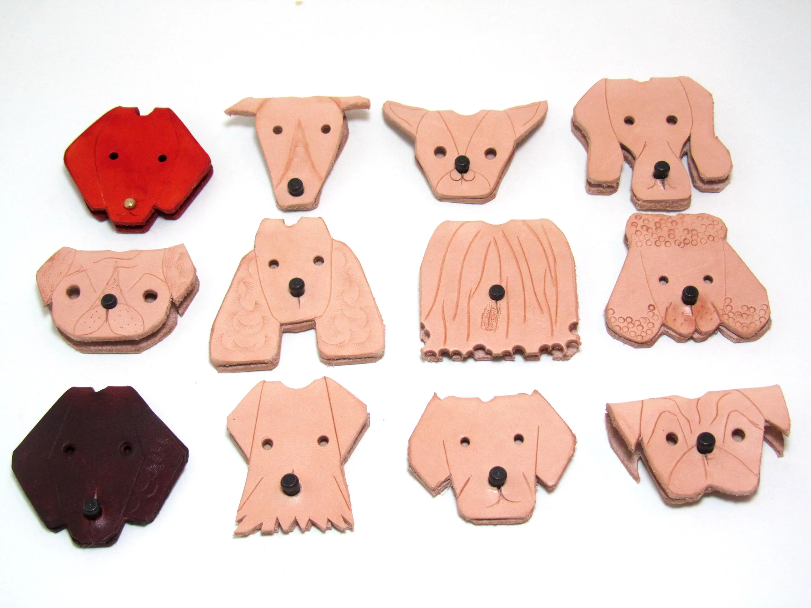 Leather Dog Cable Organizer, handmade Cord Keeper, birthday gift, dog lovers gift, Valentines day gift