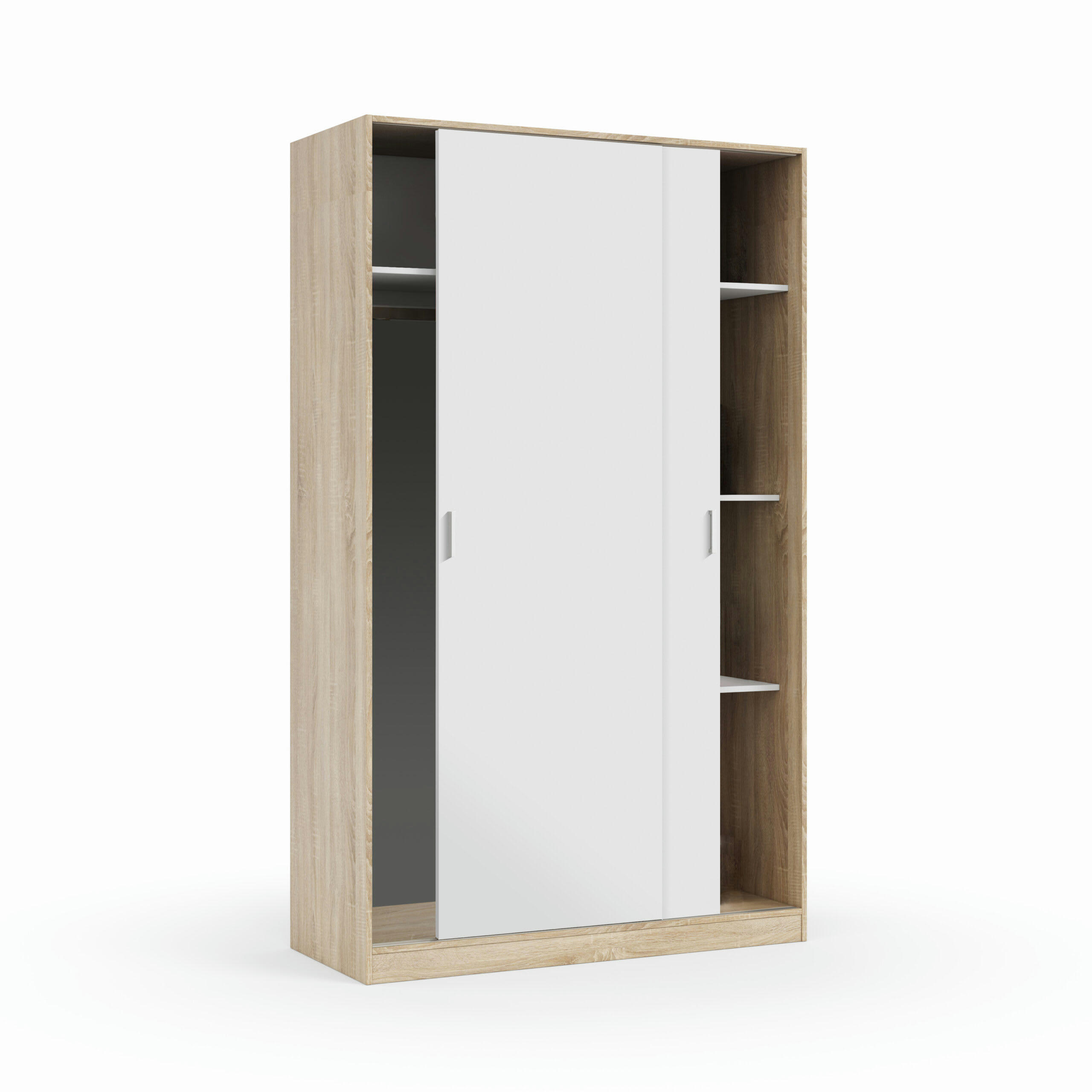 NOON PLUS - Armoire 2 portes coulissantes L120 x H200cm