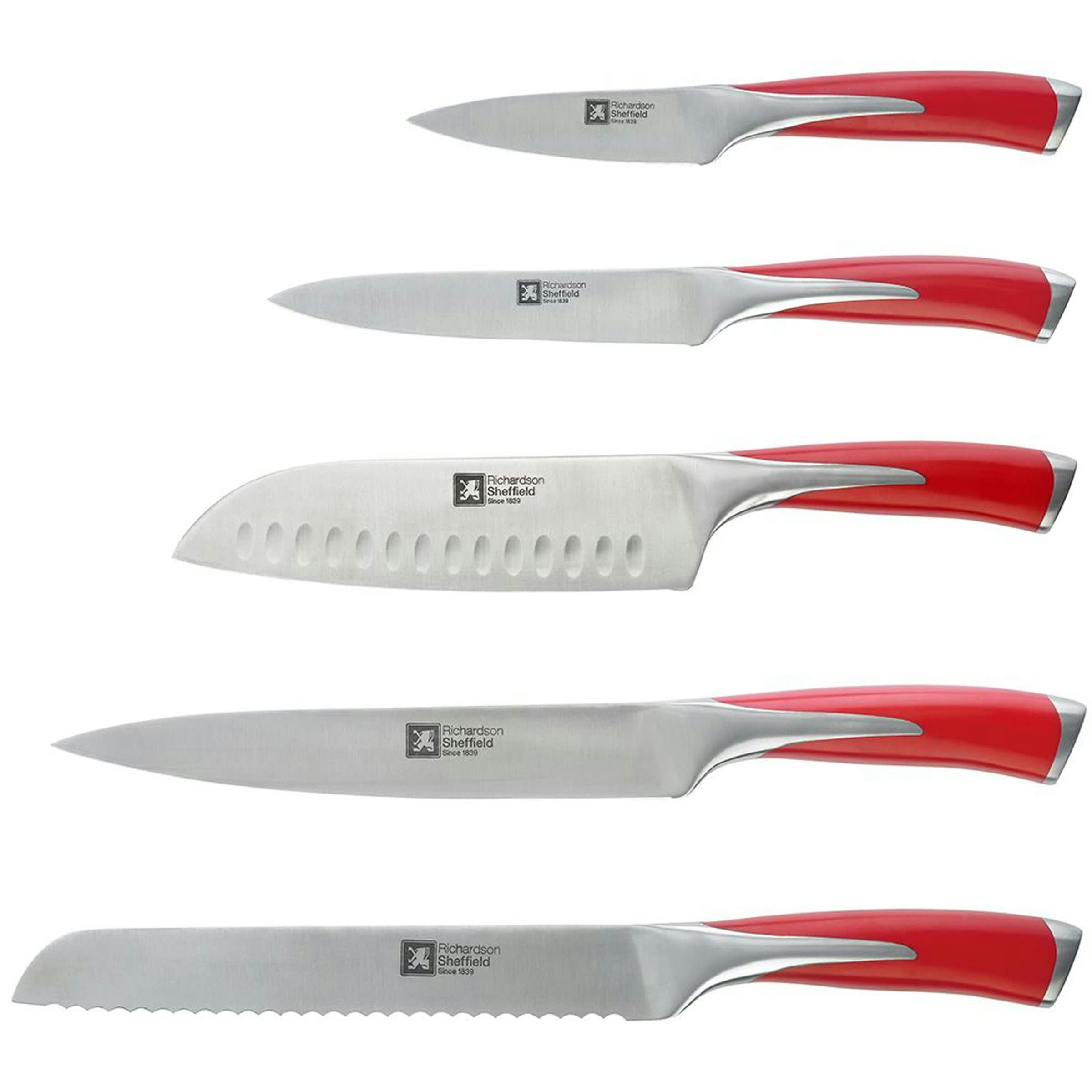 KYU FIRE - Bloc 5 couteaux de cuisine