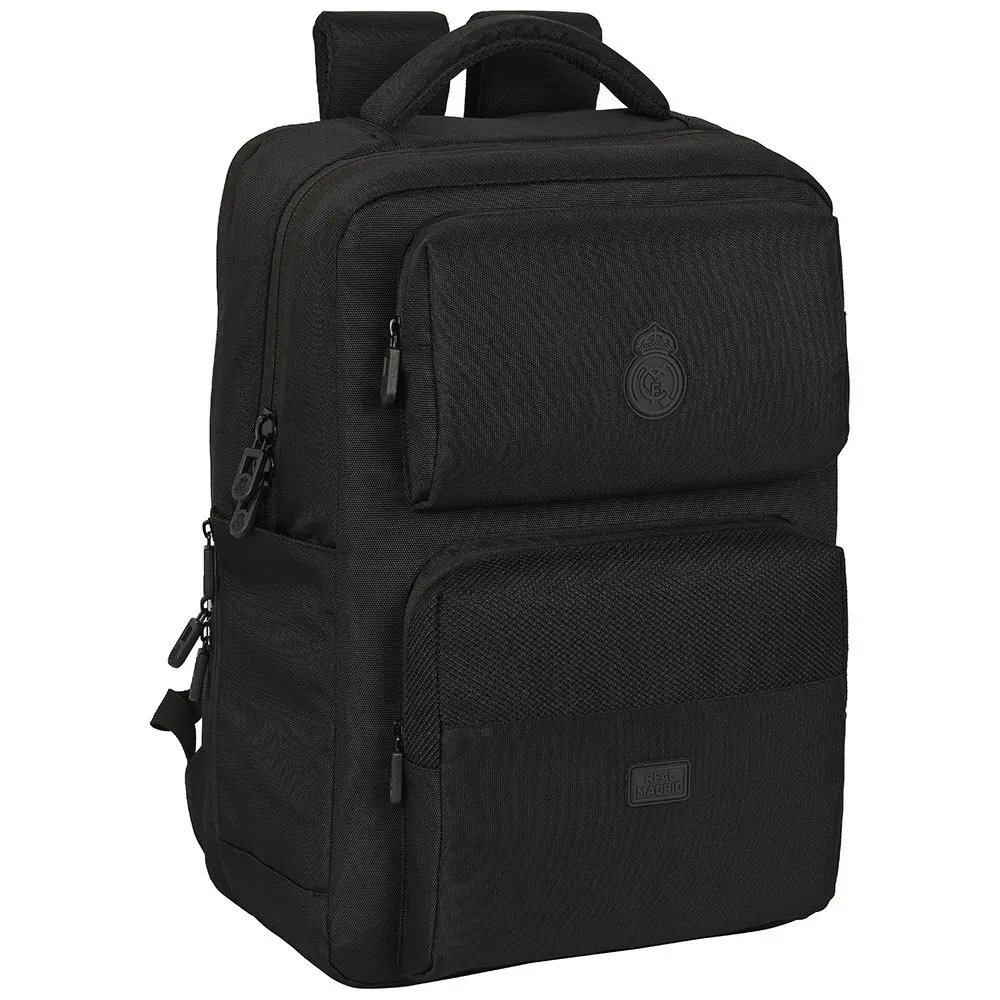 Safta Real Madrid Premium 2 Pockets 15.6´´ USB 13.75L 32x42x15 cm backpack