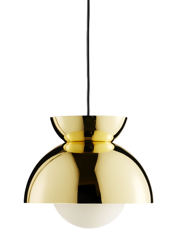 Frandsen hanglamp Butterfly - goud - 29x29x23cm