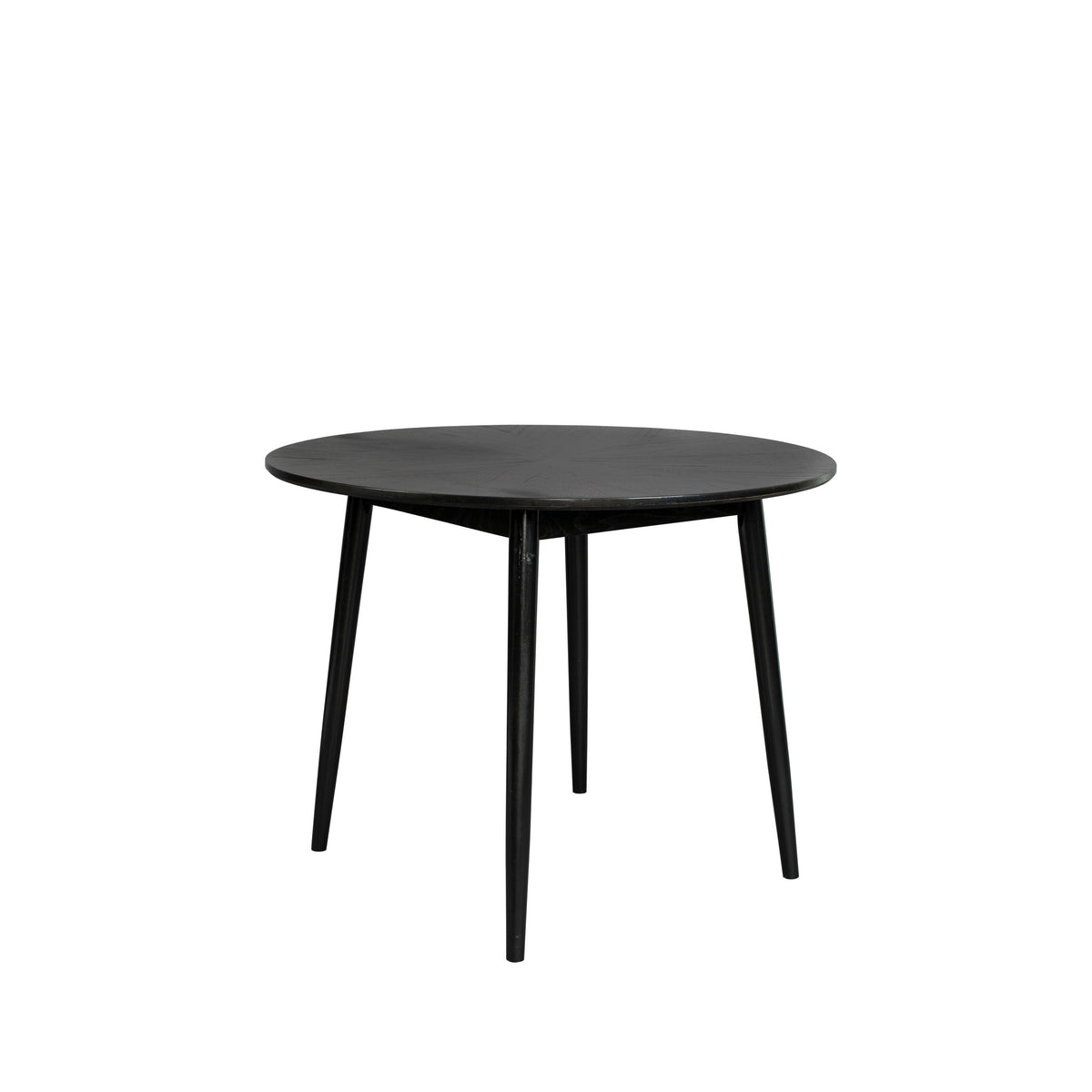 Housecraft Living Fabio Eettafel Rond 120 cm Hout Zwart
