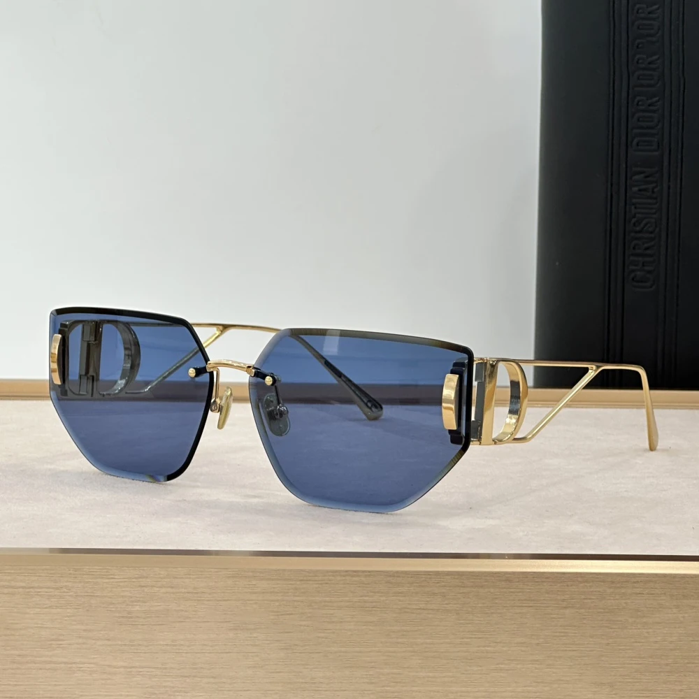 Dior Hollow Design Frame Sunglasses
